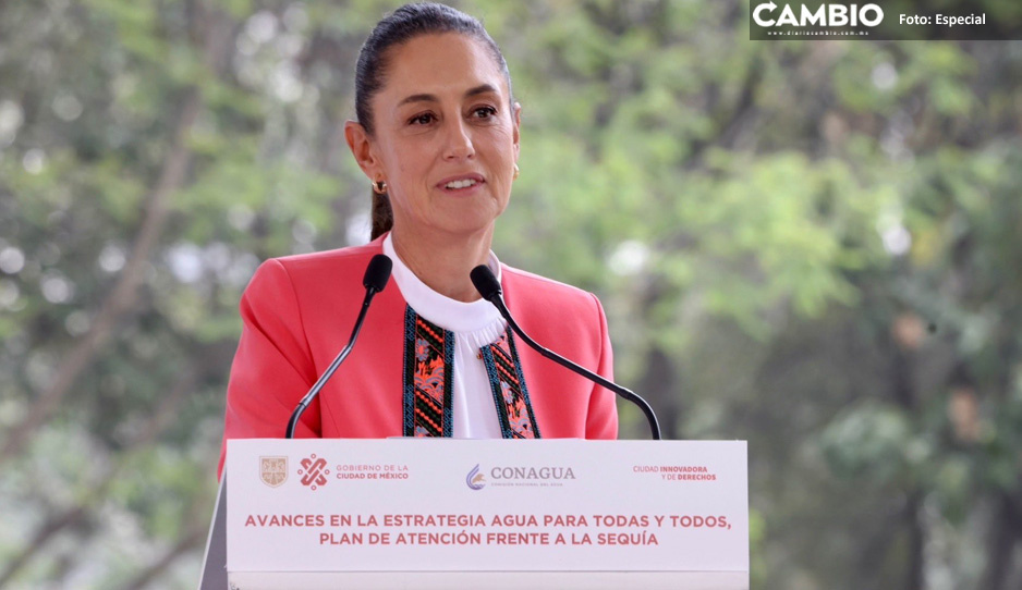 CONFIRMADO: Por contingencia del Popocatépetl, Sheinbaum cancela visita a Puebla