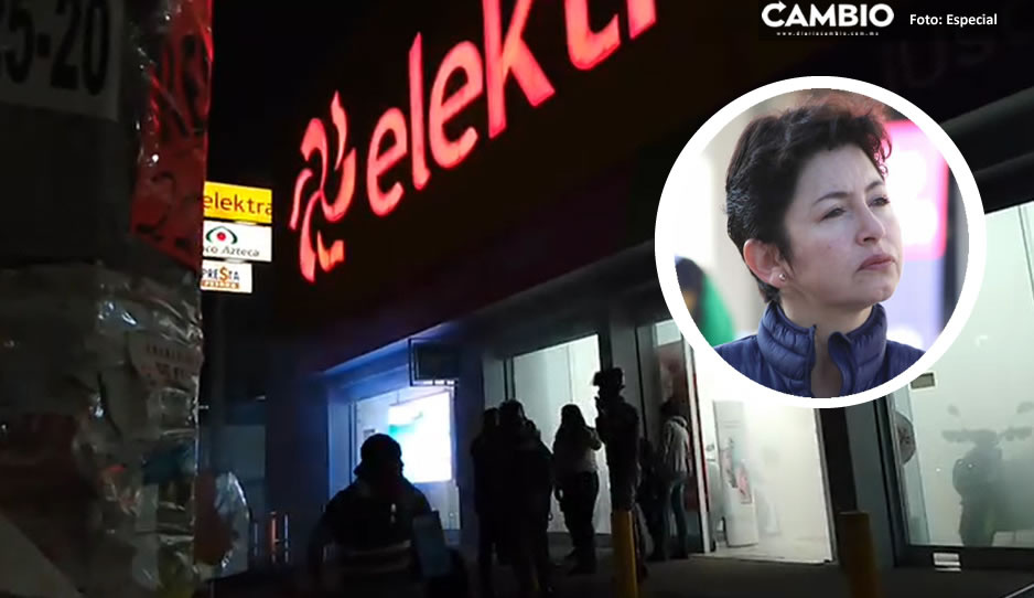 SSC ya tiene identificados a cinco ladrones tras atraco a Elektra de Calzada Zaragoza: Consuelo Cruz