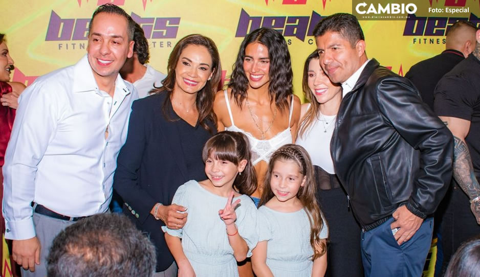 Bárbara de Regil, Lalo Rivera y Carol Vaz inauguran Beats, el nuevo gym sensación de Puebla