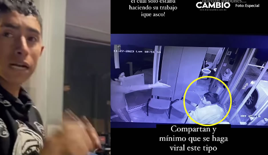 Identifican a guardia de seguridad golpeado por el mirrey: se llama Jonathan y tiene 19 años