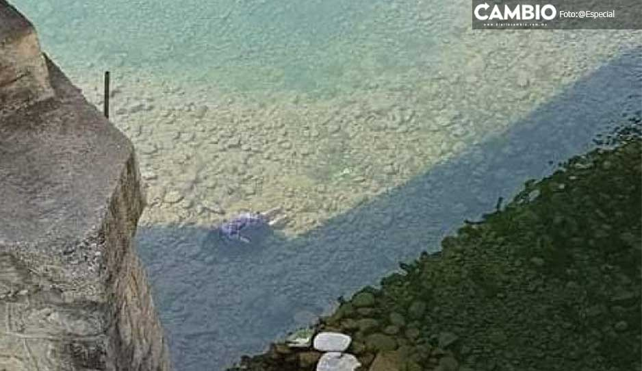 Hallan el cadáver de Doña Chanita flotando en un río de Xicotepec (FOTO)