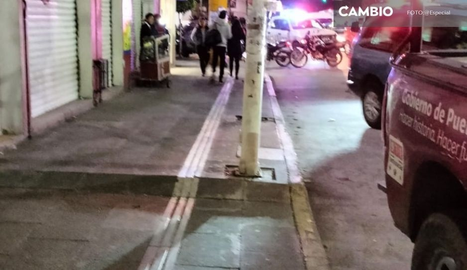 Comando armado asalta tienda Coppel en pleno centro de Texmelucan
