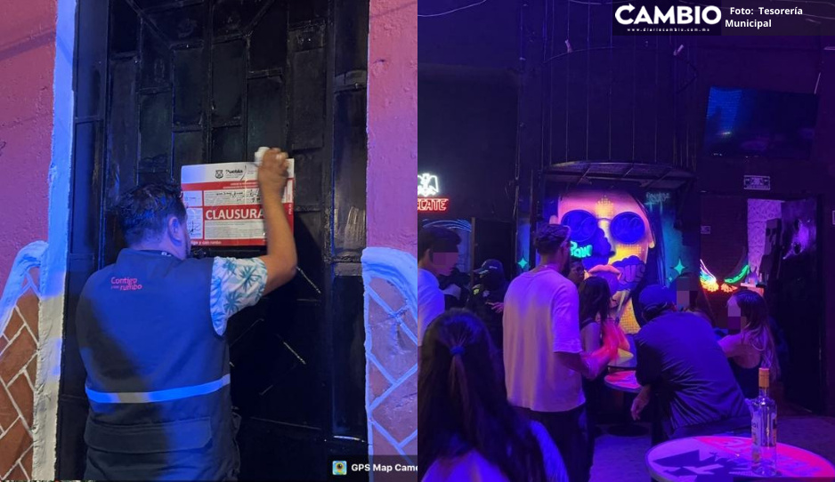 ¡Qué se acabó la fiesta! Clausuran bar La Escondida de Analco por vender alcohol a menores
