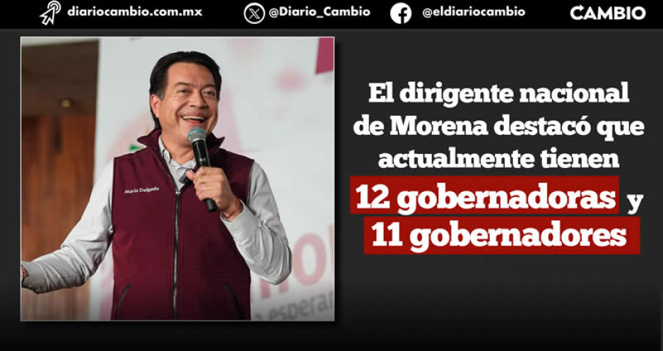 INE ordena 5 candidaturas de mujeres para gubernaturas; Mario Delgado rechaza e insiste: Morena llevará a 5 hombres