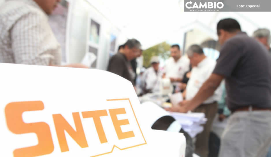 Dirigencia Nacional del SNTE se olvida de Puebla: renuevan 31 secciones, pero a las poblanas las ignora