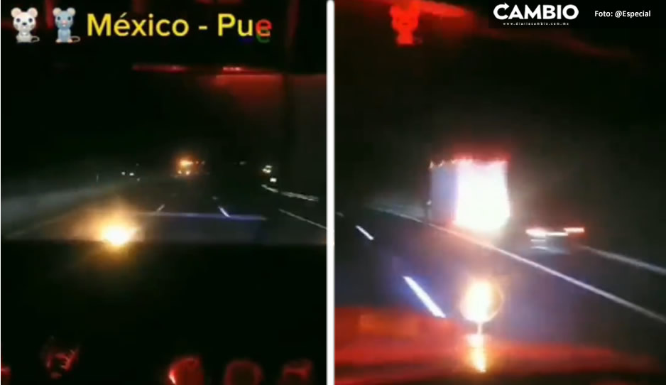 ¡Atento automovilista! Con estos autos asaltan en la México-Puebla