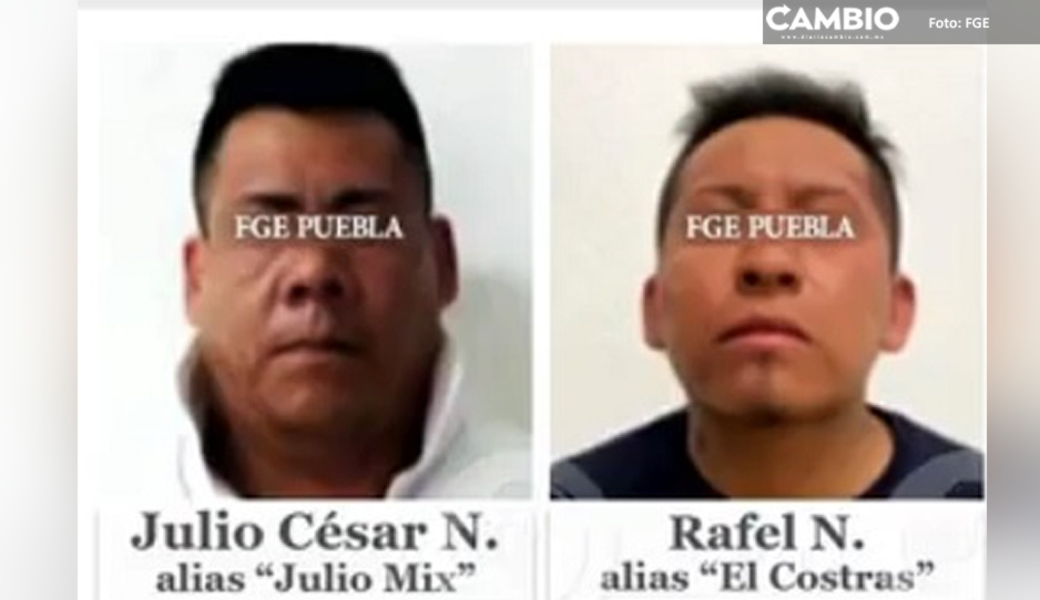 “Julio Mix” y “El Costras” pasarán  55 años en prisión por secuestro de agente de la FISDAI