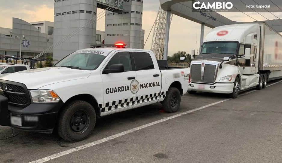 Identifican patrulla fake de Guardia Nacional que delincuentes usan para asaltar en Atlixco