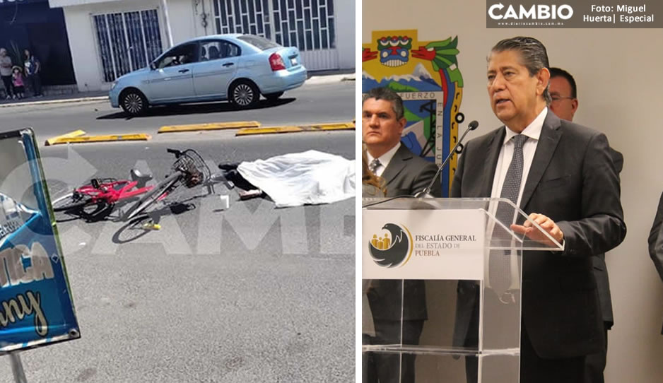 Muerte de ciclista en Avenida Nacional será investigada por Unidad de Seguridad Vial: FGE (VIDEO)