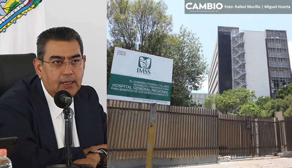 Hospital San Alejandro estará listo antes de que finalice sexenio de AMLO, confirma Sergio Salomón (VIDEO)