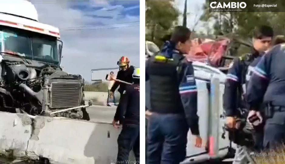 VIDEO: Así fue la persecución y balacera sobre Periférico tras robo de tractocamión