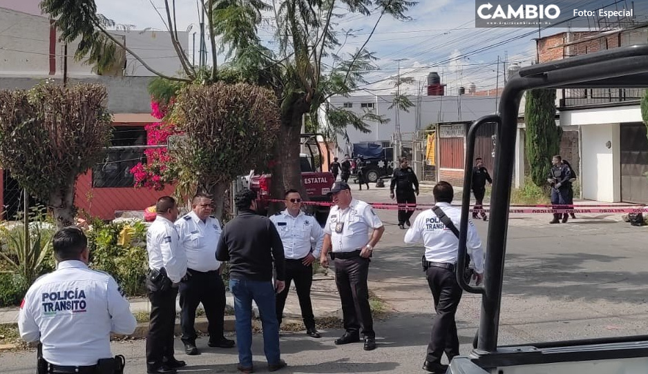 Fuerte movilización policiaca en la Atlixcáyotl por presunto rescate de secuestro