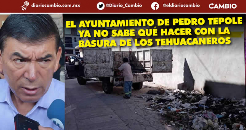 No solo es Serdán, Ajalpan y Nogales en Veracruz; Tehuacán también manda su basura a Ciudad Modelo