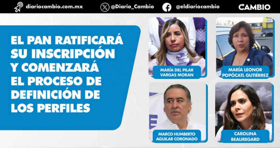 En el PAN solo se registraron 8 aspirantes a diputados federales