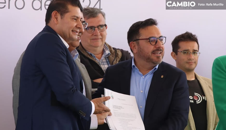 Pide Armenta a director del IPN colaboración para crear proyectos que beneficien a Puebla (VIDEO)
