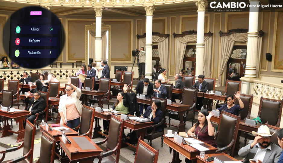 Por mayoría, Congreso de Puebla aprueba Ley BUAP (VIDEO)