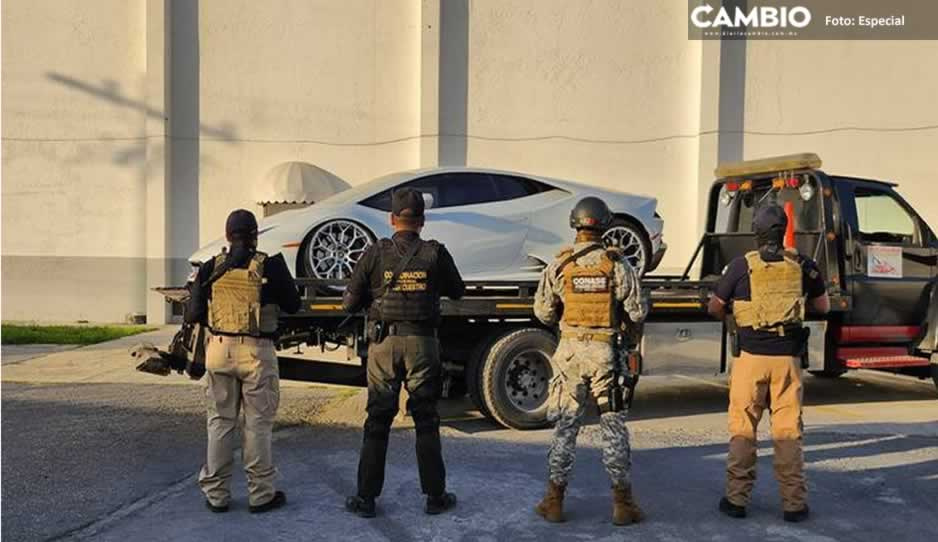 Aseguran Lamborghini ligado a secuestro de estadounidenses