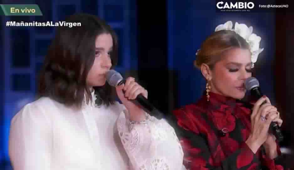 VIDEO: ¡Lo volvió a hacer! Itatí Cantoral regresa a la Basílica a cantarle a la Virgen