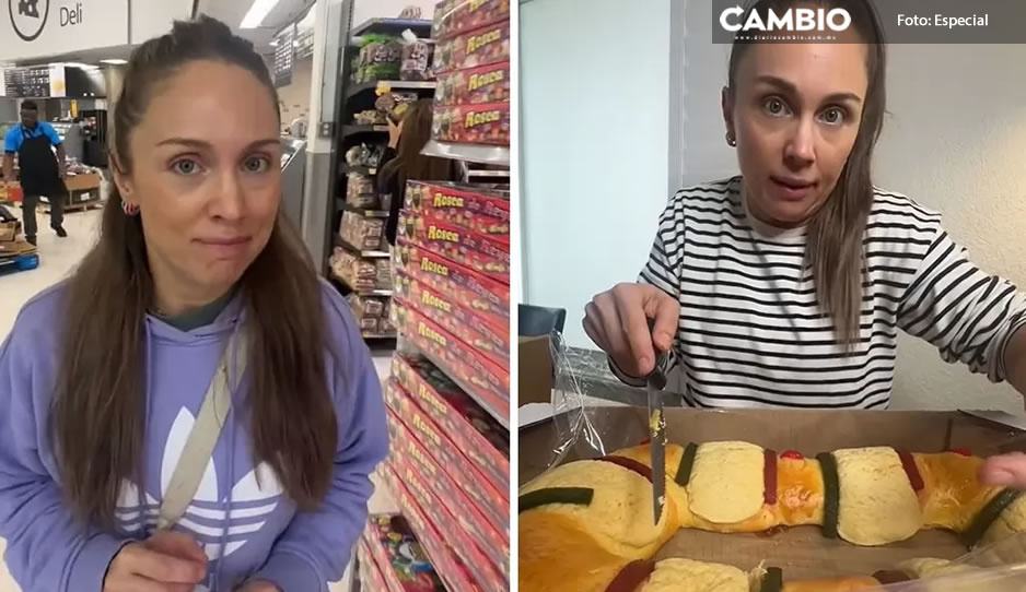 Hacen picadillo a española por criticar Rosca de Reyes y compararla con el Roscón (VIDEO)