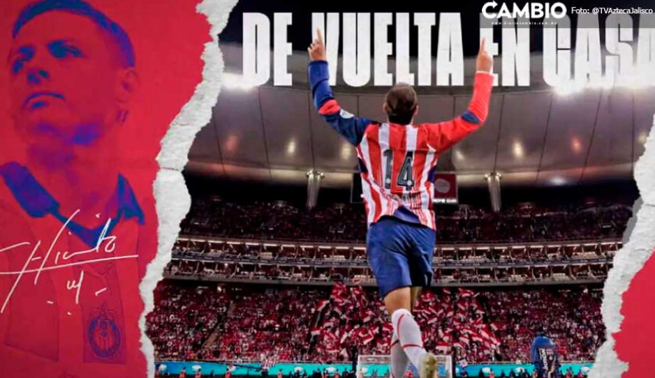 “Chicharito” Hernández firma su contrato con Chivas