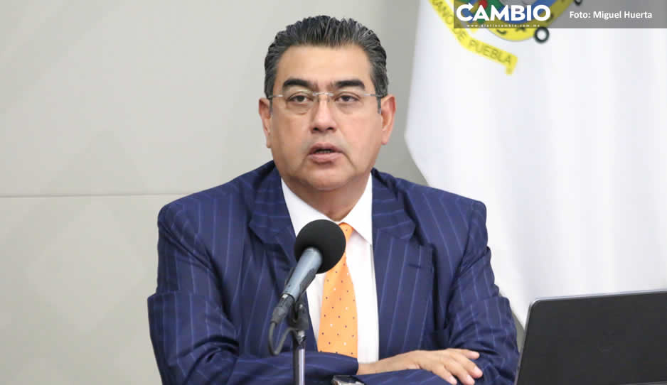 No hubo impedimento legal para repartir libros de texto en Puebla: Sergio Salomón (VIDEO)