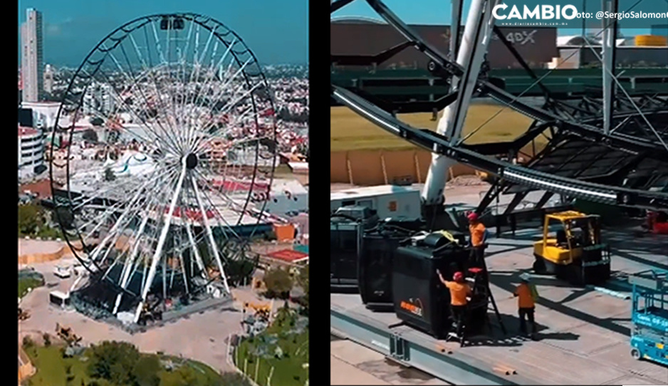 VIDEO: Así avanzan los trabajos para reactivar la Estrella de Puebla