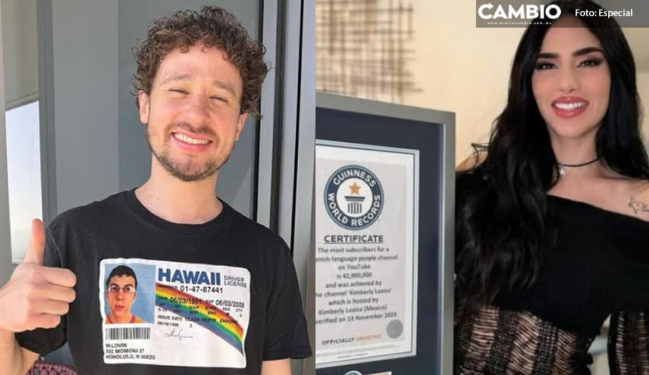 Luisito Comunica estalla vs  Kimberly Loaiza: exhibe que su Récord Guinness es falso (VIDEO)