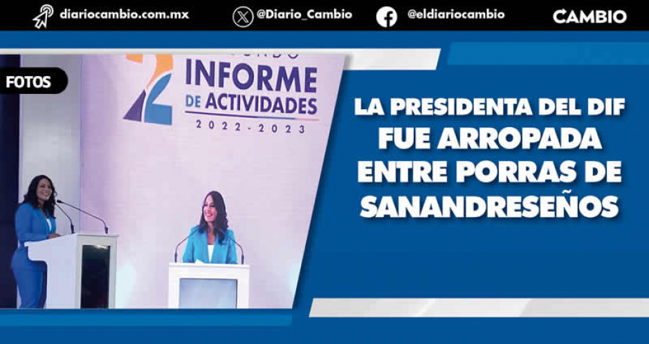 Lupita Cuautle rinde su 2do informe al frente del DIF municipal; abogó por las mujeres en la política