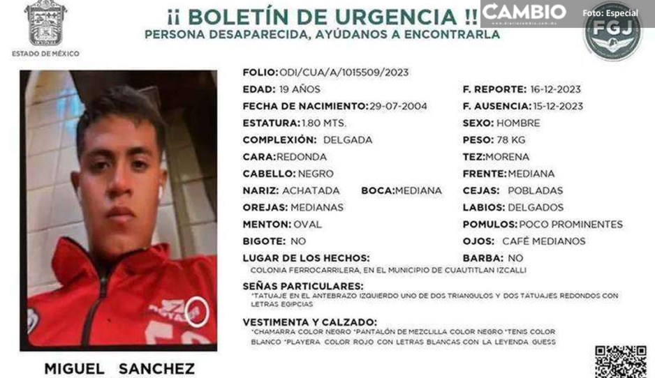 ¡Ayuda a localizarlo! Reportan desaparecido a Miguel Sánchez, futbolista mexicano de la Liga Premier