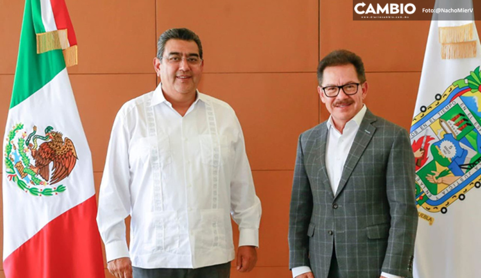 Nacho Mier felicita a Sergio Salomón por su informe: &quot;Logró la reconciliación entre poblanos&quot; (VIDEO)
