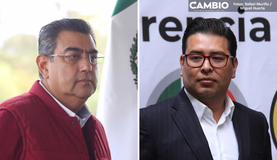 Sergio Salomón exige a Néstor presentar pruebas sobre presuntas amenazas de Morena (VIDEO)