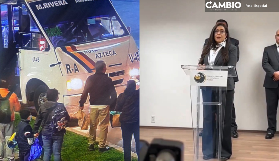Fiscalía identifica a vehículos involucrados en asesinato del chófer de ruta Azteca en la Atlixcáyotl