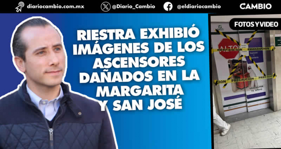 Terror en los elevadores de La Margarita y San José, fueron clausurados por negligencia de Aurora Treviño