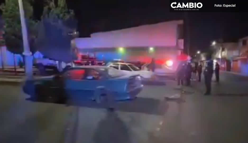 ¡Les arruinó el baile! Drogadicto apuñala a cuatro personas en sonidero de Momoxpan (VIDEO)