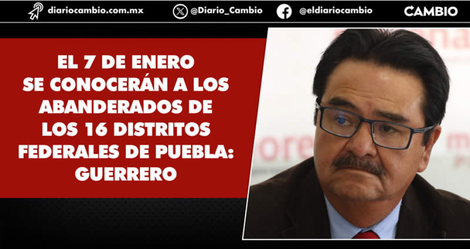 Morena aplaza ahora su definición de candidatos a diputados federales: resultados hasta el 7 de enero