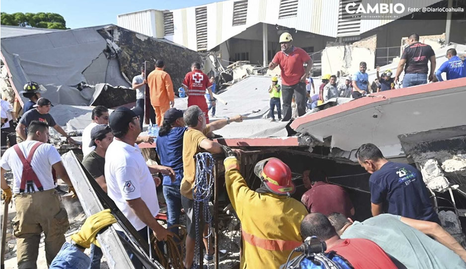 Sube a 11 el número de muertos tras derrumbe de iglesia en Tamaulipas