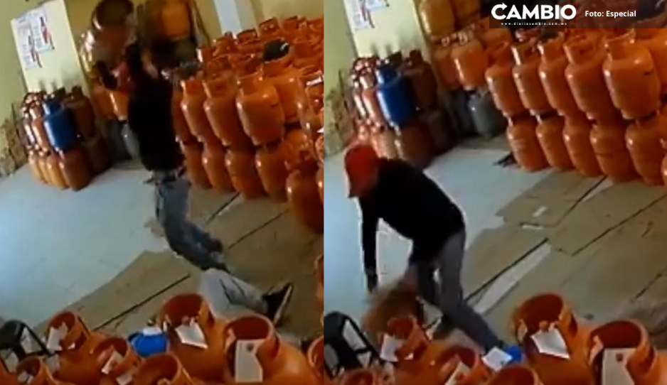 ¡Chucky me obligó!: gasero asesina a su compañero golpeándolo con un tanque de gas (VIDEO)