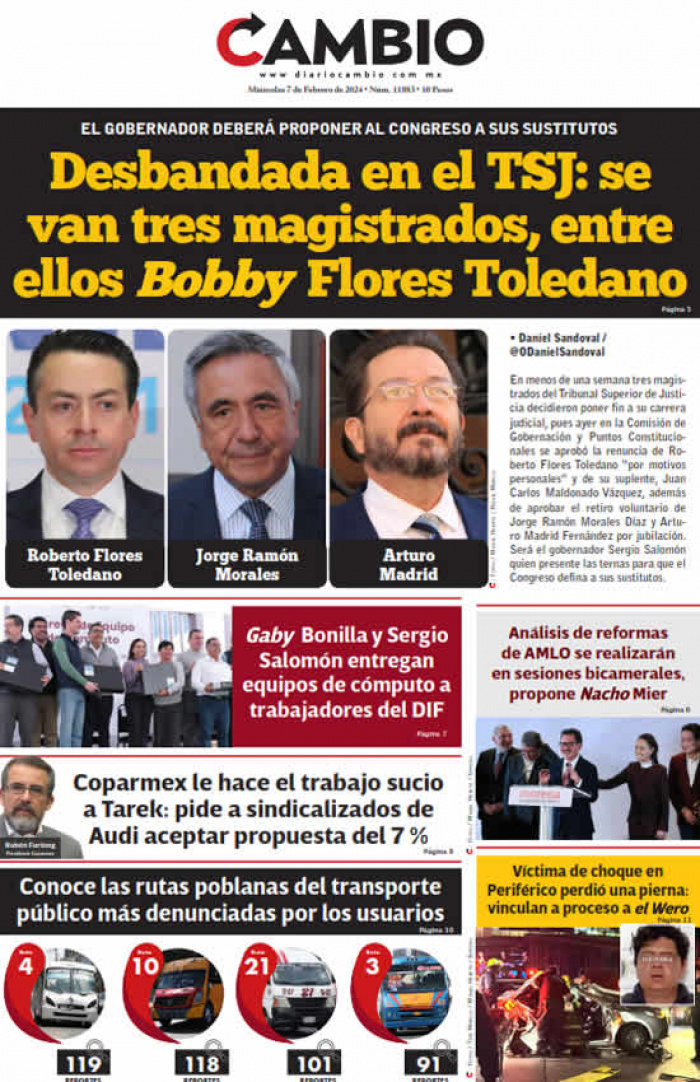 Desbandada en el TSJ: se van tres magistrados, entre ellos Bobby Flores Toledano
