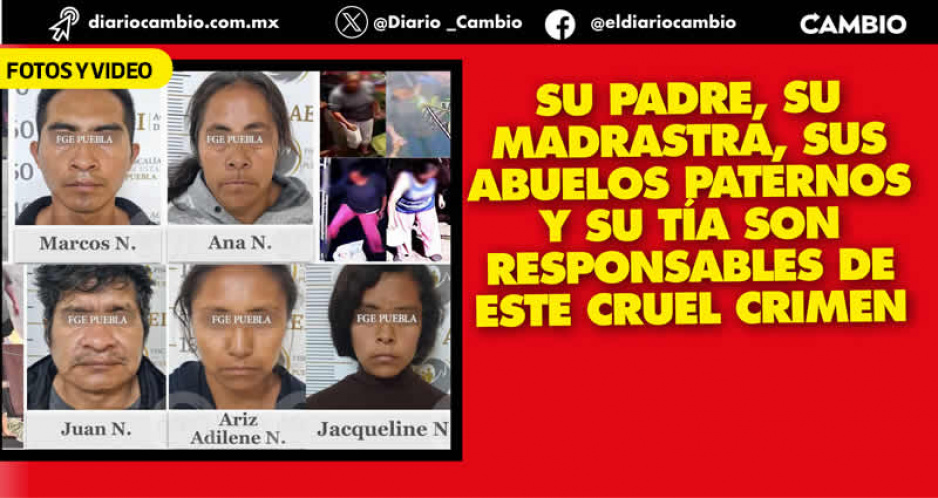 Fiscalía confirma que Daniela sí sufría abuso sexual; vinculan a proceso por feminicidio a 5 de sus familiares