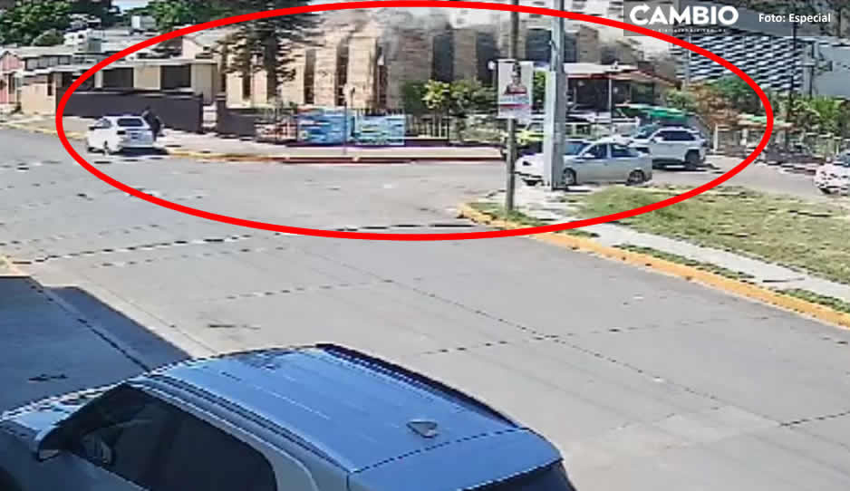 Captan en VIDEO el momento exacto del colapsó de la Iglesia de la Santa Cruz en Tamaulipas