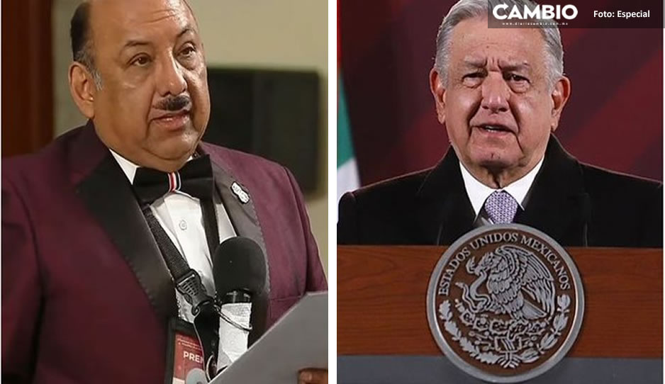 Se burla AMLO del diploma que le dio Armenta a Lord Molécula ¡Se carcajeó!