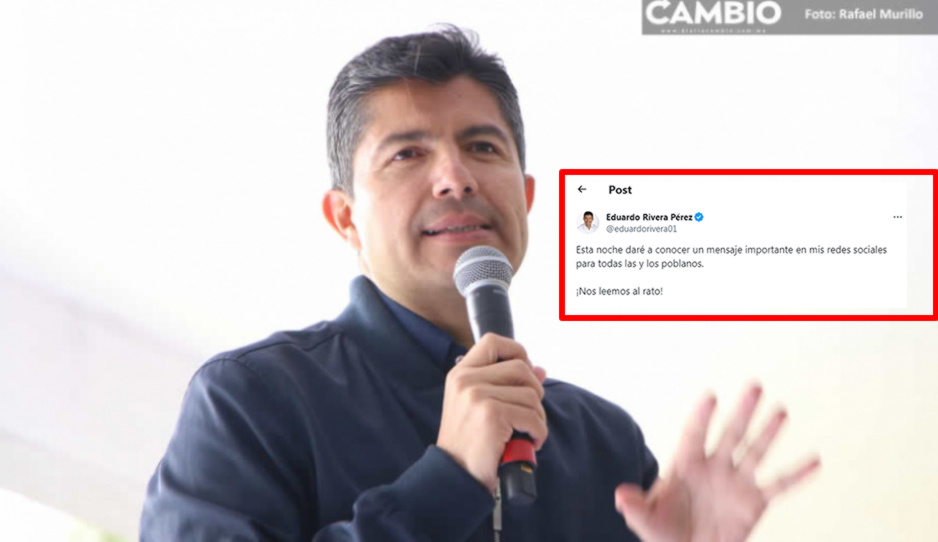 ¿Deja el ayuntamiento? Lalo Rivera dará anuncio &quot;importante&quot; esta noche