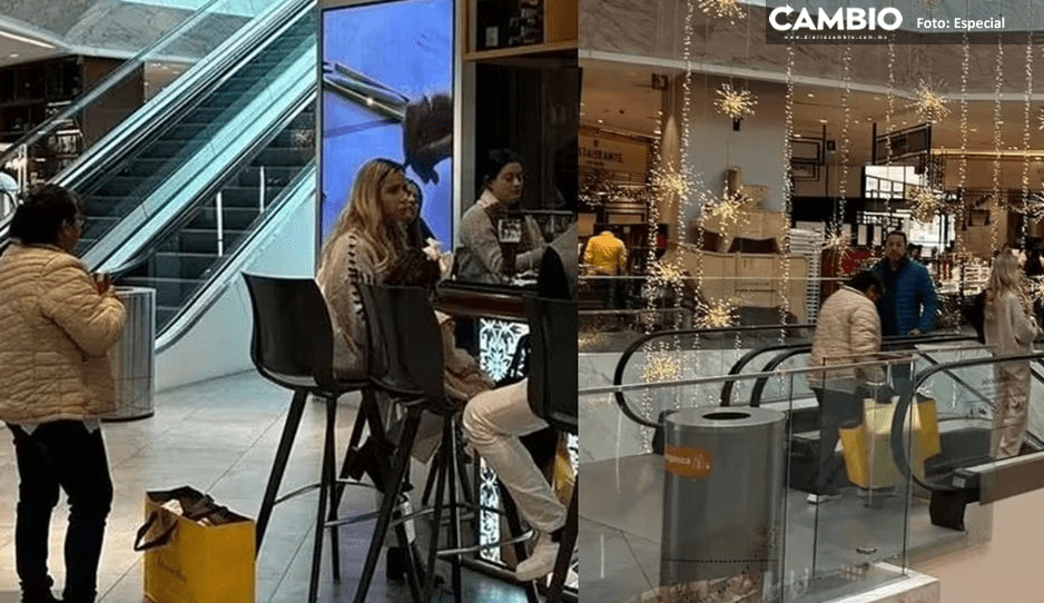 ¡Qué poca! Familia deja de pie a empleada doméstica mientras comen en restaurante