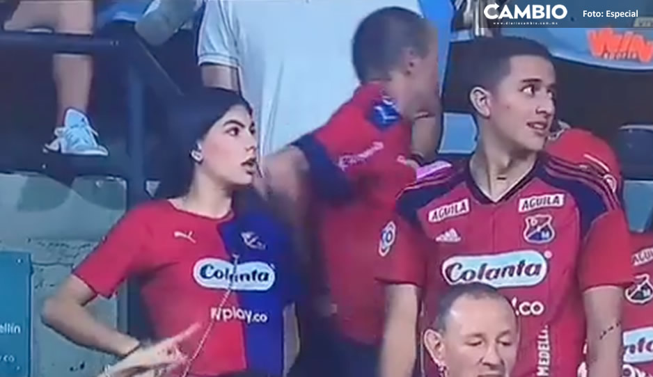 ¡Ya nos exhibiste! Infieles son captados en partido de futbol (VIDEO)