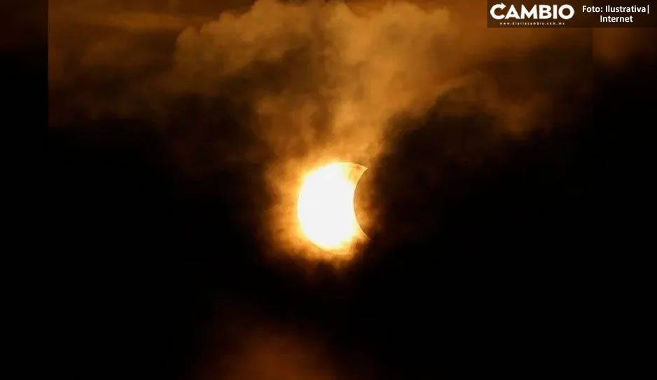 ¡Pon alarma! A esta hora se podrá VER mejor el Eclipse Solar 2023 en Puebla