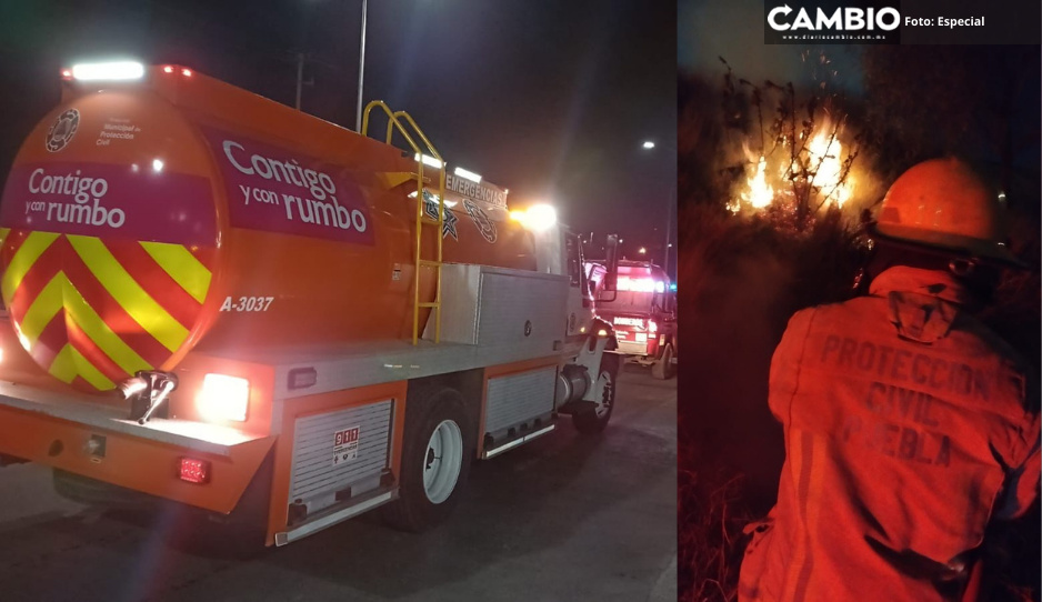 ¡Ya van cuatro! Registran otros dos incendios más en Jorge Murad Macluf y Los Arcos