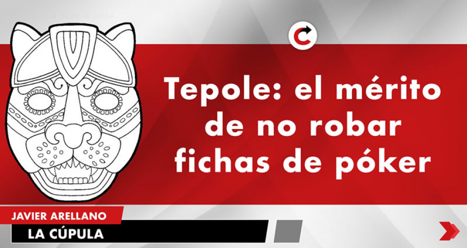 Tepole: el mérito de no robar fichas de póker.