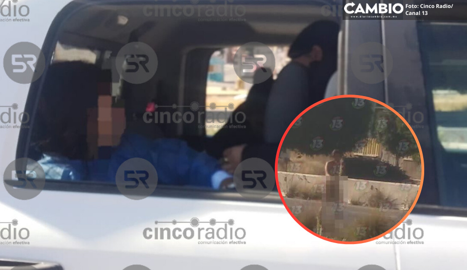 Se llama Daisy, es veracruzana y fue secuestrada, la mujer que caminó desnuda en el Periférico Ecológico