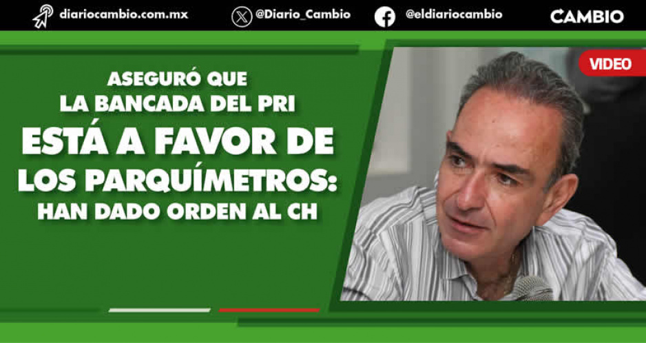 Revivirán los parquímetros: adelanta Estefan que Congreso aprobará modificaciones que envíe Lalo