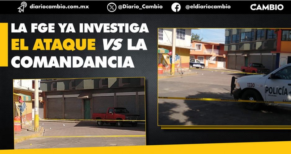 Autoridades de Teotlalcingo callan tras ataque a comandancia; policías no pudieron hacerles frente